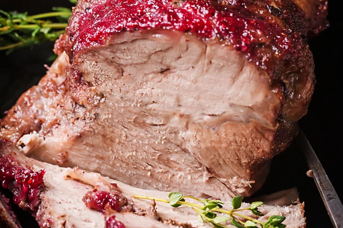 Filet de porc aux canneberges sucré-salé