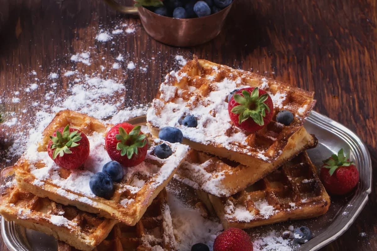 Gaufres faciles au babeurre en 20 minutes