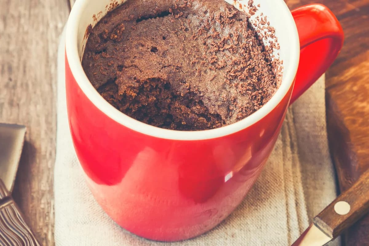 Mug cake choco ultra rapide en 2 minutes